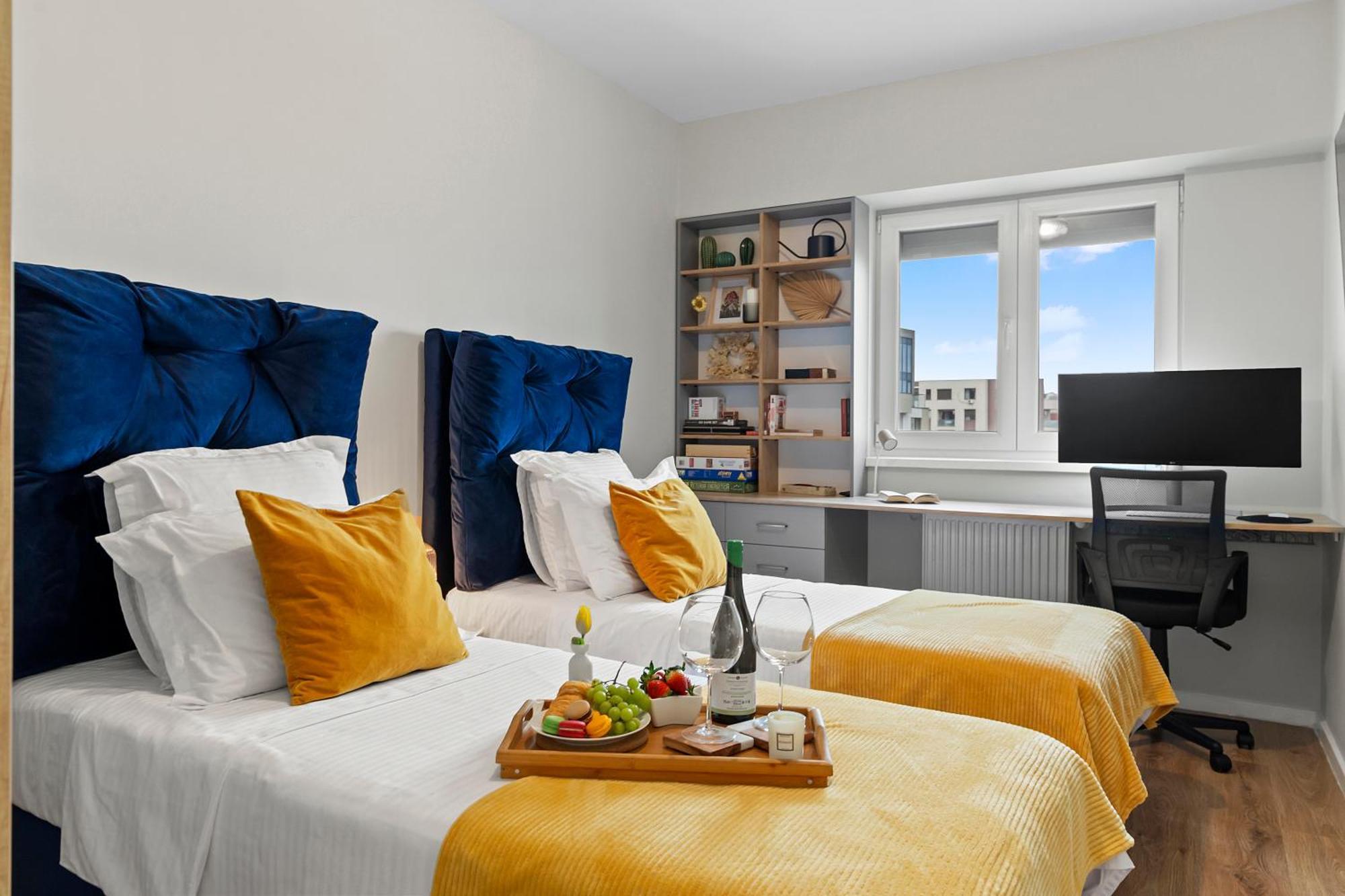 Mido Park Apartment With Private Parking & Self Check-In Bukarest Kültér fotó